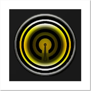 Gold Caster Emblem (Radio Sentai Castranger) Posters and Art
